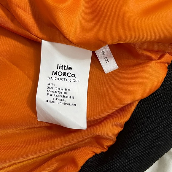 Little Mo& Com kids Jackets green olive with a rocket patterns not new normal - Picture 6 of 9